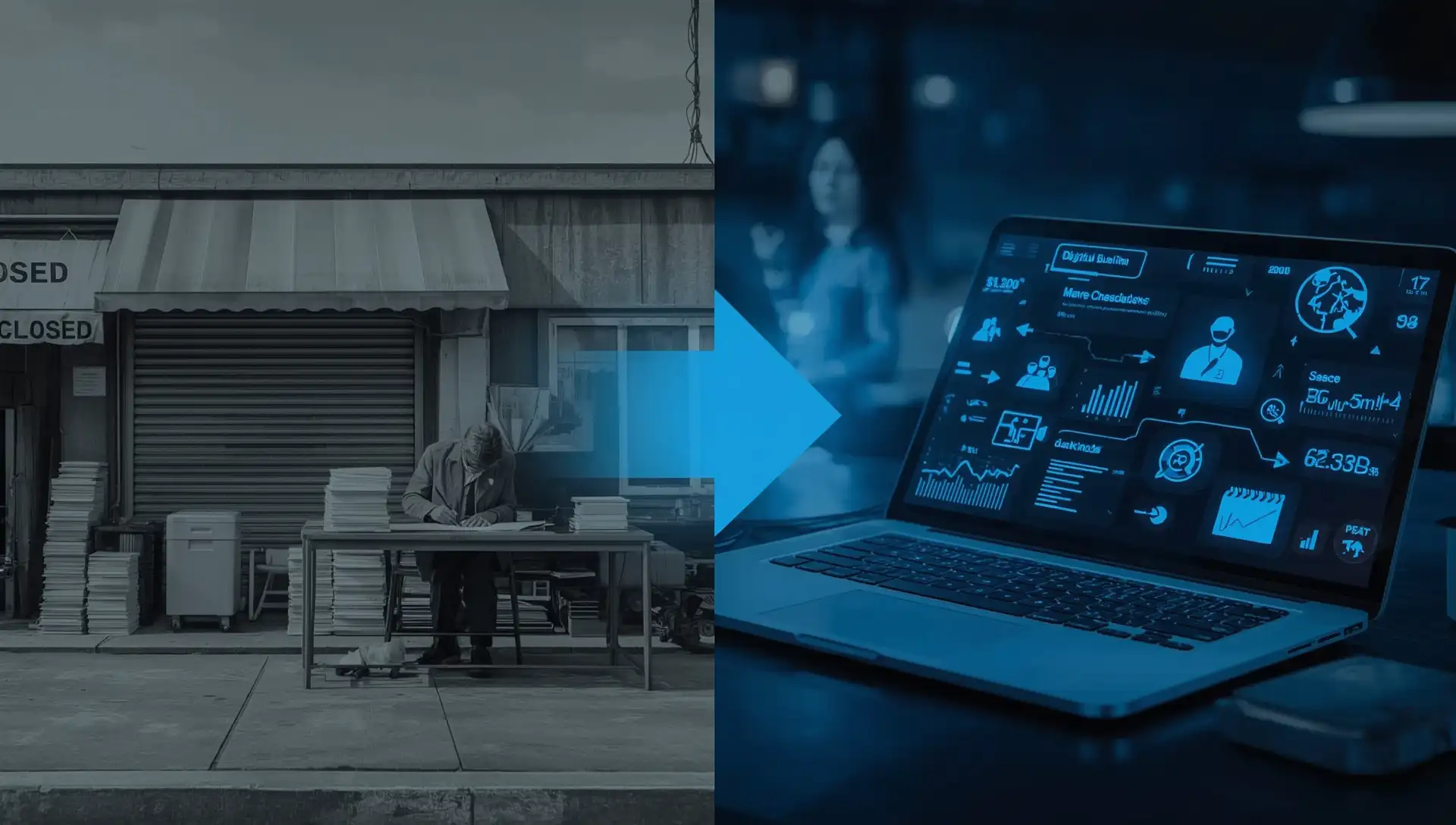 Professional website design services transformation from traditional SME business to digital powerhouse