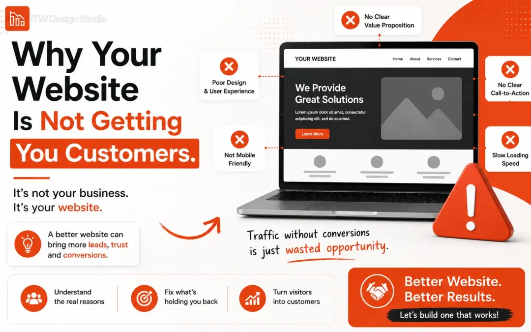 Why Your Website Is Not Getting You Customers